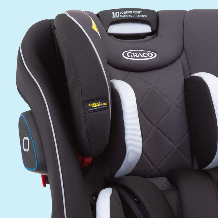 Graco SlimFit LX TrueShield™ Safety Surround™ Side Impact Protection